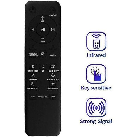 Replace Remote Control for JBL BAR/2.1/3.1/5.1 BAR 2.1 Sound Bar, BAR 3.1 Sound Bar, BAR 5.1 Sound B (1/4)