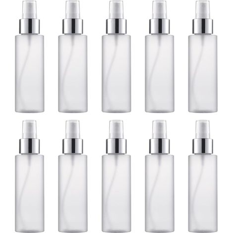 10 Pieces White Plastic Bottle in Portable 200ml Spray Bottle (1/5)