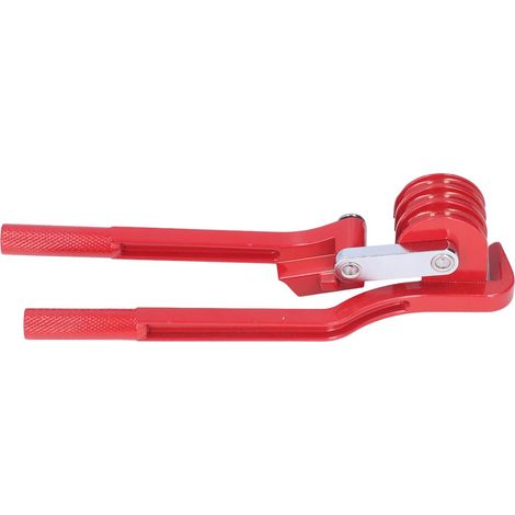 Plie-tube manuel acier alliage rouge 3 en 1 1/4p 5/16p 3/8p 0-180° pour cuivre laiton aluminium acier fin (1/5)