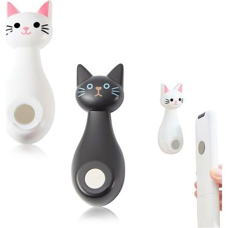 2 pcs Supports de Télécommande Magnétiques Amélioré, Sans Perçage, Télécommande Aimant Mural, Support Magnétique pour Télécommande Support Telecommande Mural - pour Maison, Bureau et Scolaires (1/5)