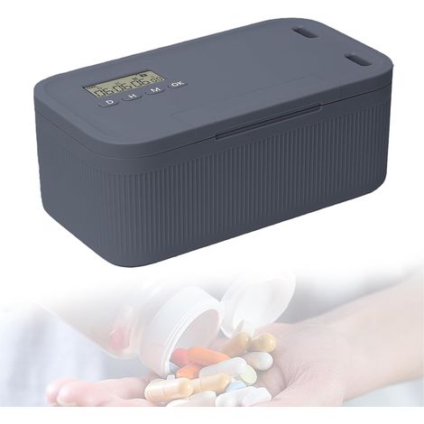 Boîte de verrouillage à durée sécurisée, coffre-fort pour téléphone portable avec serrure à minuterie, boîte verrouillable, boîtes à magazines, boîte de verrouillage pour téléphone portable, gestion (1/5)