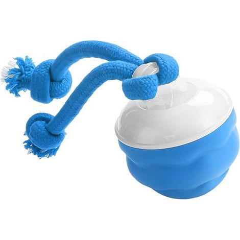 Balle interactive rechargeable USB-C pour chien - jouet à roulement automatique - trois modes de jeu - son tactile - arrêt automatique (1/5)