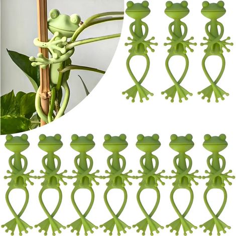 Pot de fleurs avec pieds amovibles, support à plantes tressé (1/5)