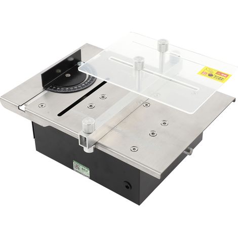 Mini-Tischkreissäge, Heimwerkermodell, präzise elektrische Schneidemaschine, verstellbares Haushaltswerkzeug, DC12-24V (1/5)