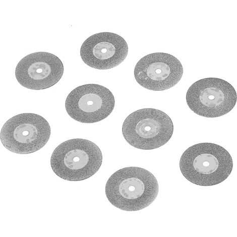 30 fraises diamantées, 10 lames de scie, disques de coupe, 2 mandrins, accessoires pour outils rotatifs (1/5)