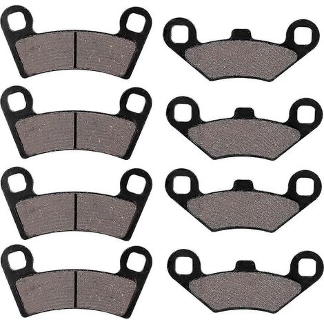 8pcs Front & Rear Brake Pads For Polaris Razor Rzr 800 570 2008-2015 (1/5)