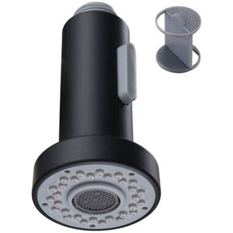Douchette pour robinet cuisine 2 modes – Plastique ABS chromé – Connexion universelle G 1/2 – Remplacement pour mitigeur extractible (1/5)
