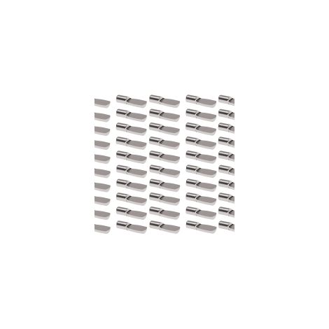cyclingcolors 50x taquet etagere 4mm metallique acier rayon support console meuble bois tenon armoire