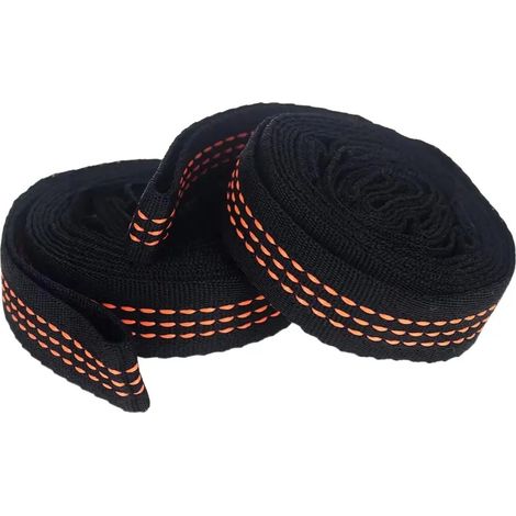 Sangles en polyester 24 Pzs pour hamac de camping extrieur (1/5)