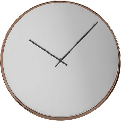 Premier Housewares Bailie Mirror Face Wall Clock
