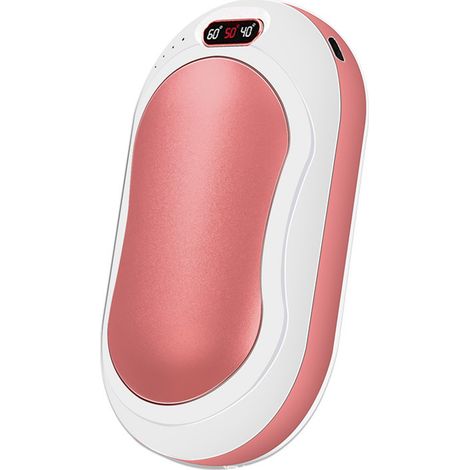 Scaldavivande elettrico tascabile Toivize da 10000 mAh a doppia faccia – 3 impostazioni di temperatura – Indicatore di stato – Ricaricabile tramite USB – Mattine invernali – Stadio e trasporti (1/5)