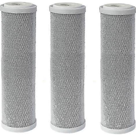 Lot de 3 cartouches filtrantes à charbon actif CTO de 10 pouces pour le marché européen (1/5)