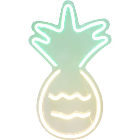 Panneau lumineux LED néon en forme de fruit pour décoration murale chambre, salon, fête, alimentation USB, décoration festive. (1/5)