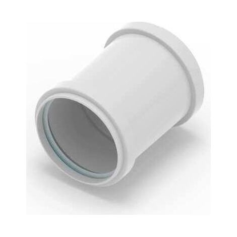 REHAU RAUPIANO PLUS Doppelmuffe DN 50, 11326241001 (1/3)