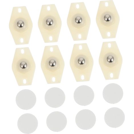 Pieces Large Wheel Pulley Adhesive Glides for Household