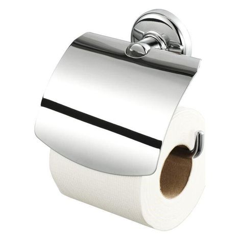 Geesa Hotel Porte-rouleau de papier toilette avec clapet Chrome (1/2)