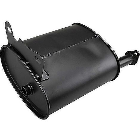 Tuyau d'échappement pour générateur, en métal noir, type universel 5-8 kW, dispositif de silencieux pour groupe électrogène. (1/5)