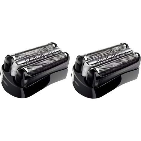 Passend für Braun Series 3 3040s, 3000s, 3050cc, 3010s, 3070cc, 3080s, 3090s, 310s, 3020s und 330s. 2er-Pack Ersatzscherköpfe für die Series 3 32B. (1/5)
