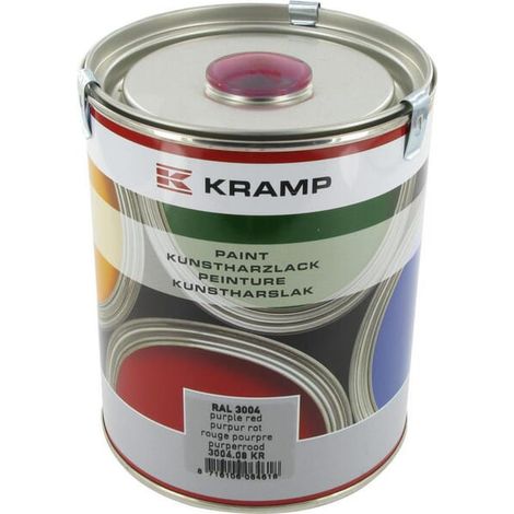 Vernice per macchine RAL 3004 rosso porpora 1 l 300408KR (1/4)