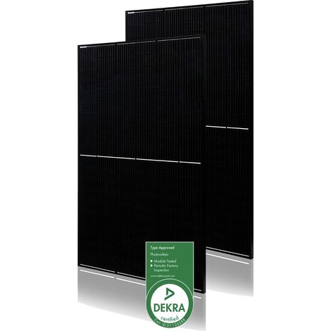 NuaSol - Monokristallines Solarmodul all black 375 W Photovoltaik Solaranlage 186026996120 (1/5)