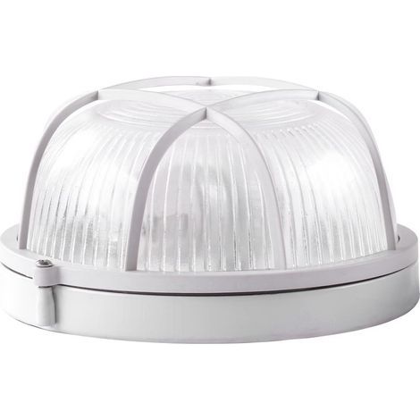 Explosion-proof LED lamp, outdoor wall light, 17 x 17 x 8.6 cm, IP65, white. (1/4)