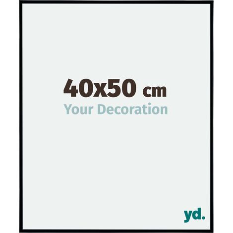 yd. - Cadre photo 40x50 - Noir Mat - Plastique - Evry (1/5)