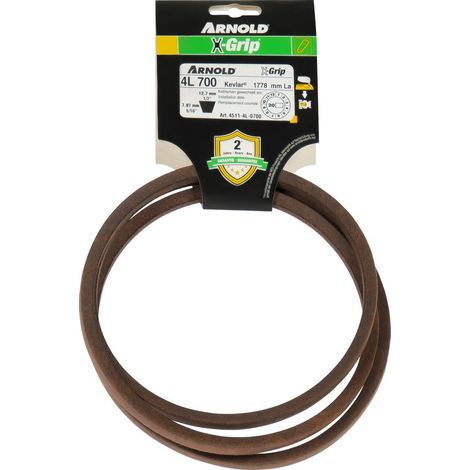 ARNOLD Courroie trapézoïdale X-Grip V de type 4L700 (1/3)