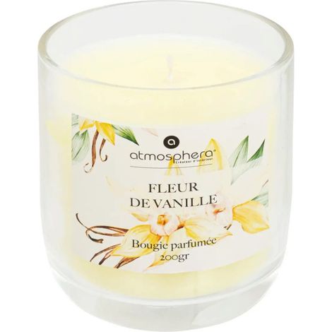 Bougie Parfumée "Oudy" 200g Fleur de Vanille (1/2)