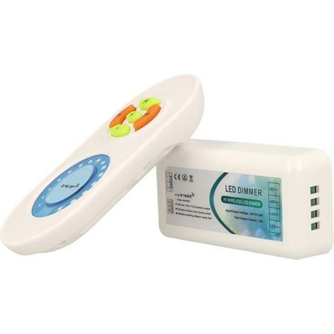 Led Controller Dimmer Mono Colore Canale RF Wireless 2,4G Telecomando Touch 12V 24V 12A (1/3)