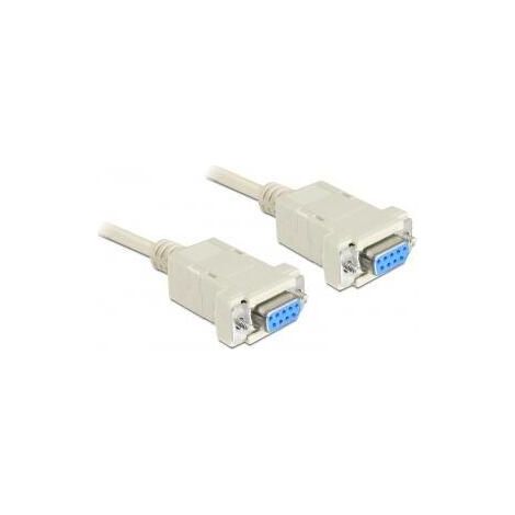 Cable RS-232 Serie null modem Sub-D9 H/H 3m