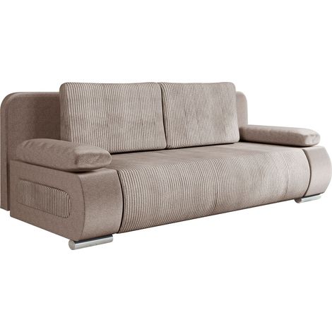 Sofá cama Comfivo Pudor, Paros 03 + Poso 03, Almacenaje, 0, 77x200x92cm