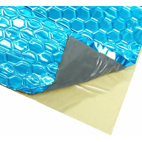 Isolante insonorizzante per Auto in gomma butilica smorzante vibrazioni Colore - Blu (1/5)