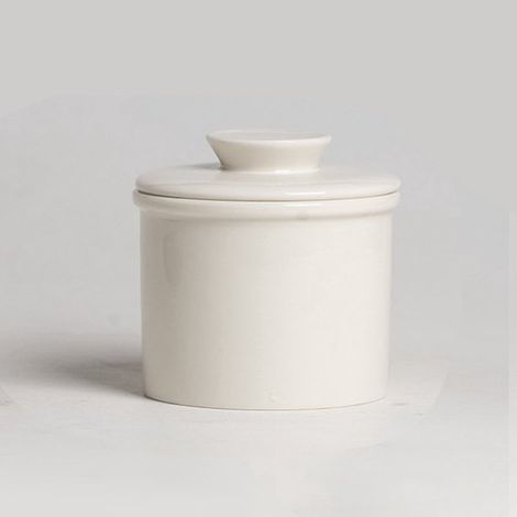 Mantequera - Cerámica - Caja para guardar mantequilla - Mantequeras - Mantequera pequeña - Mantequera - Con tapa (1/5)