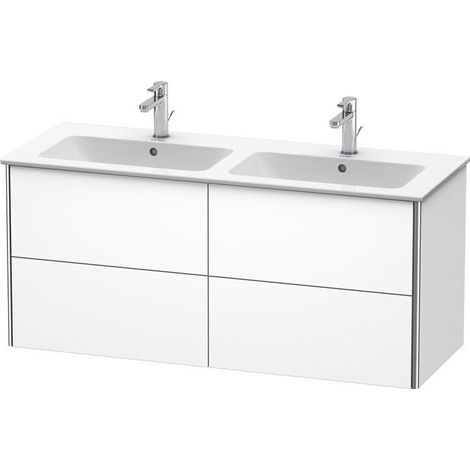 Meuble sous-vasque XSQUARE 560x1280x478mm blanc mat