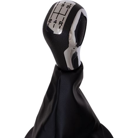 Pomo de palanca de cambios Peugeot 207 208 307 308 3008 407 408 508 5B PLÁSTICO con fuelle (1/5)