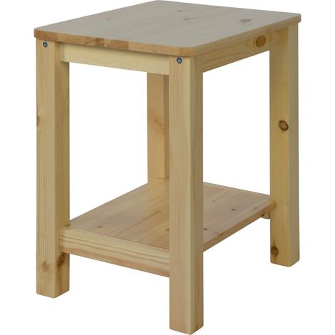 Tavolino comodino in legno altezza 74 cm TABA06008