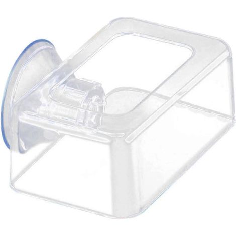 Anneaux distributeurs de nourriture pour poissons, station d'alimentation transparente pour aquarium-10cmx6.3cmx3.9cm (1/5)