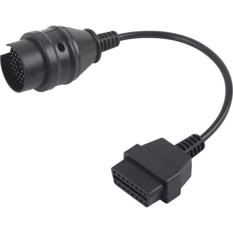 Câble adaptateur de Diagnostic OBD2 38 broches vers OBD, remplacement résistant à l'usure pour Mercedes Benz. (1/5)
