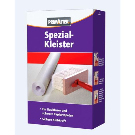 Primaster Spezialkleister 500g Kleister Tapetenkleister für schwere Papiertapete