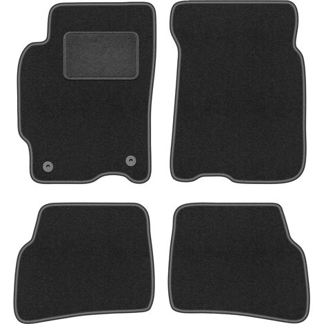 Tappetini per auto, su misura per Mazda 626 V GF, in materiale sintetico resistente, grigio scuro (1/5)