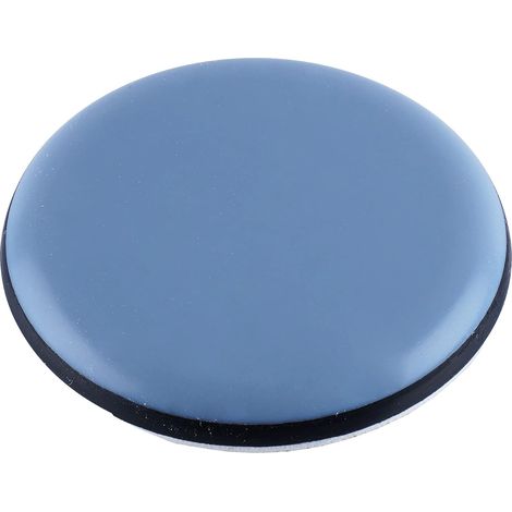 Lot de 12 patins pour meubles rond autocollant Téflon Ø 50 mm d'épaisseur/Revêtement PTFE/teflongleiter/Meubles patins/chaise (1/5)