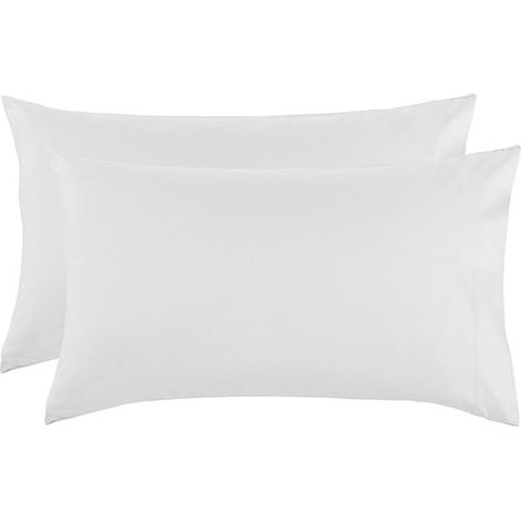 Set mit 2 weißen Kissenbezügen – 51 x 92 cm (1/5)