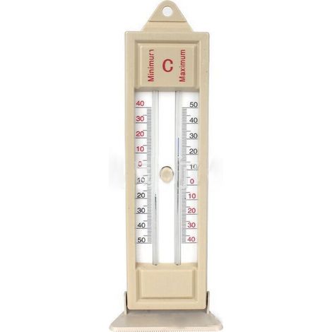 Thermomètre Extérieur Plantation, Jardin Thermomètre À Effet De Serre Max-min Thermomètre Numérique Pour Intérieur Extérieur Usine En Milieu De Travail, Enlé (1/4)