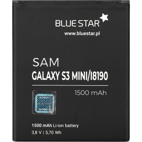 Bluestar Akku Ersatz kompatibel mit Samsung Galaxy S3 Mini I8190 1500mAh Li-lon Austausch Batterie Accu EB425161LU (1/4)