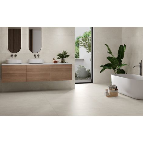 Marseille – Baldosa porcelánica efecto mármol · interior - Blanco 60x120 cm Caja (1/4)
