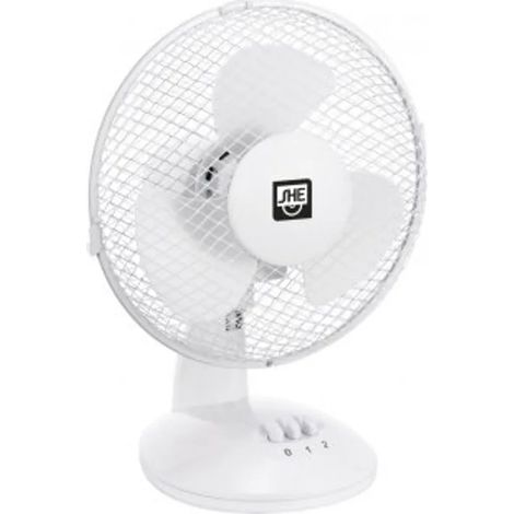 SHE SHE23TI2001 - Ventilateur de table - blanc (1/2)