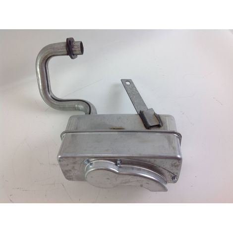 Marmitta silenziatore trattorino rasaerba HUSQVARNA originale 532137348 (1/4)