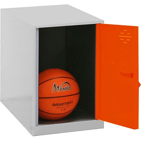 Simonrack Mini Fach aus grau und orange Metall 475x400x500 mm (1/3)