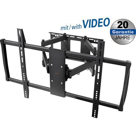 Vollbewegliche Halterung für LCD-Monitore für Bildschirme 60" - 100" (152 - 254 cm) Lasten bis zu 80 kg
