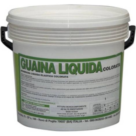 GUAINA LIQUIDA RESINOSA BIANCO  5 KG